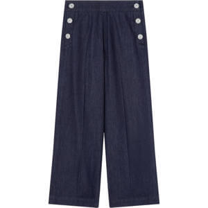 LK Bennett Nur Sailor Front Crop Trousers